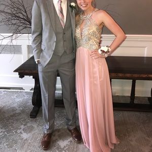 Blush Pink Prom Dress